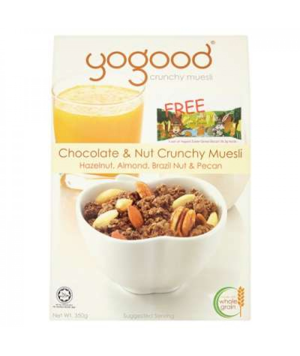 YOGOOD CHOCOLATE&NUT CRUNCHY MUESLI 320G 