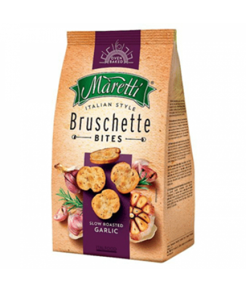 BRUSCHETTE MARETTI ROASTED GARLIC 70G 