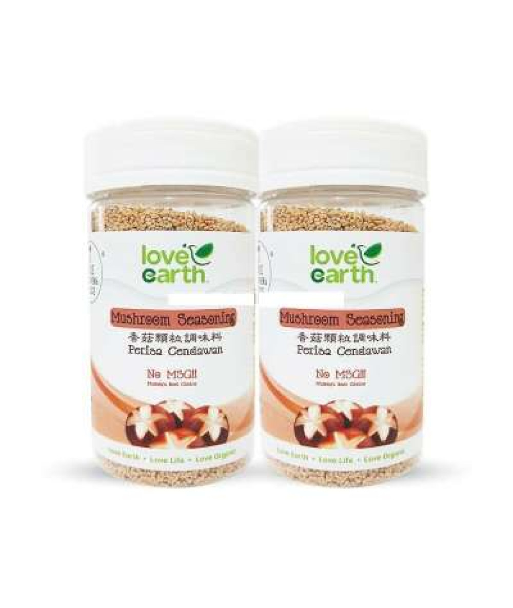 LOVE EARTH MUSHROOM SEASONING 2X150G