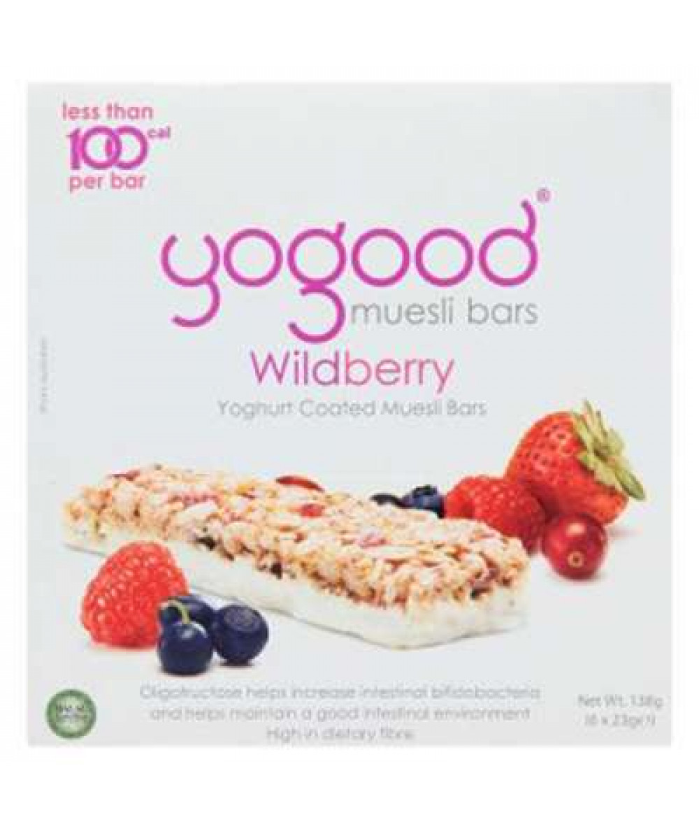 YOGOOD WILDBERRY MUESLI BAR 138G