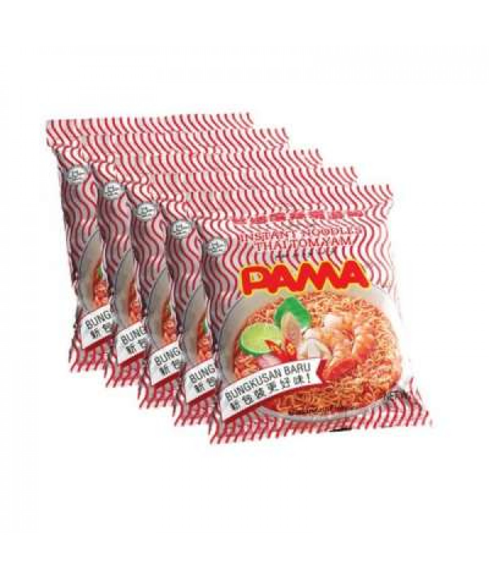 PAMA INSTANT NOODLE THAI TOM YAM 55GX5