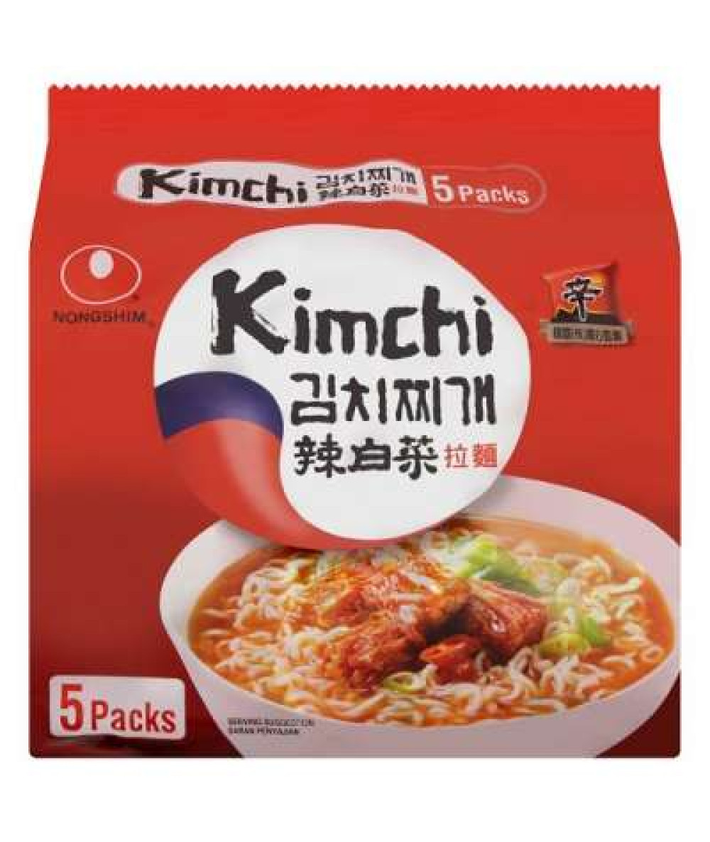 NONGSHIM KIMCHI RAMYUN (CNS) 120GX5