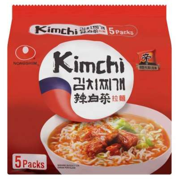 NONGSHIM KIMCHI RAMYUN (CNS) 120GX5