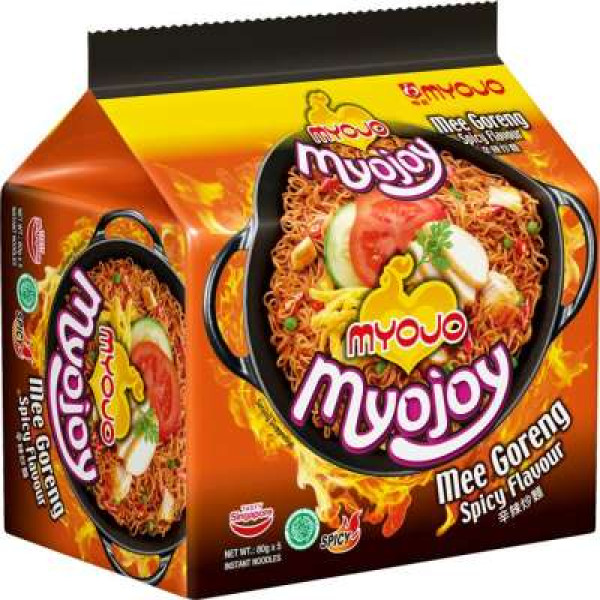 MYOJO MEE GORENG SPICY FLAVOUR 80GX5