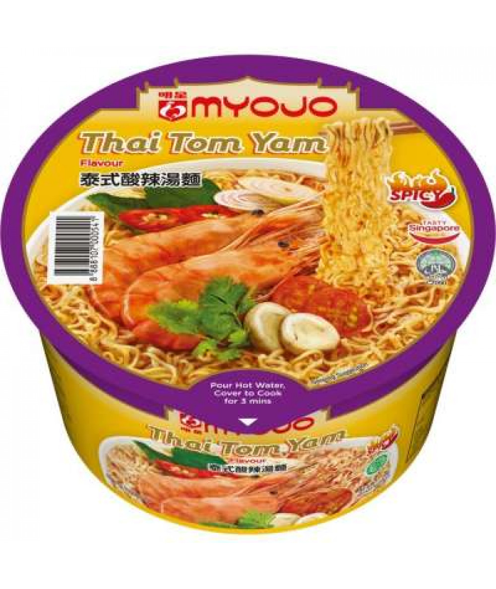 MYOJO INST NOODLE BOWL THAI TOM YAM 79G