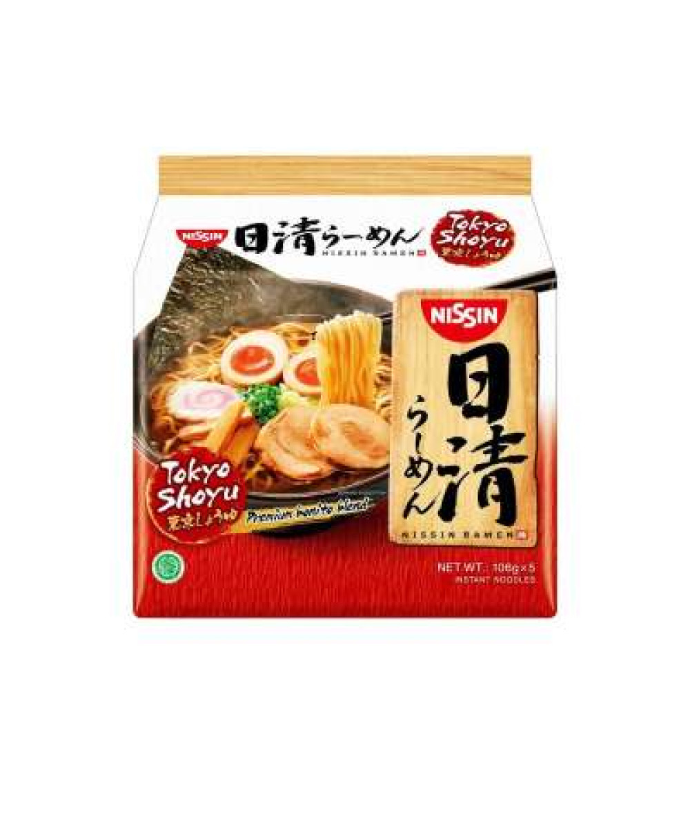 NISSIN RAMEN TOKYO SHOYU 106GX5