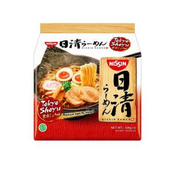 NISSIN RAMEN TOKYO SHOYU 106GX5