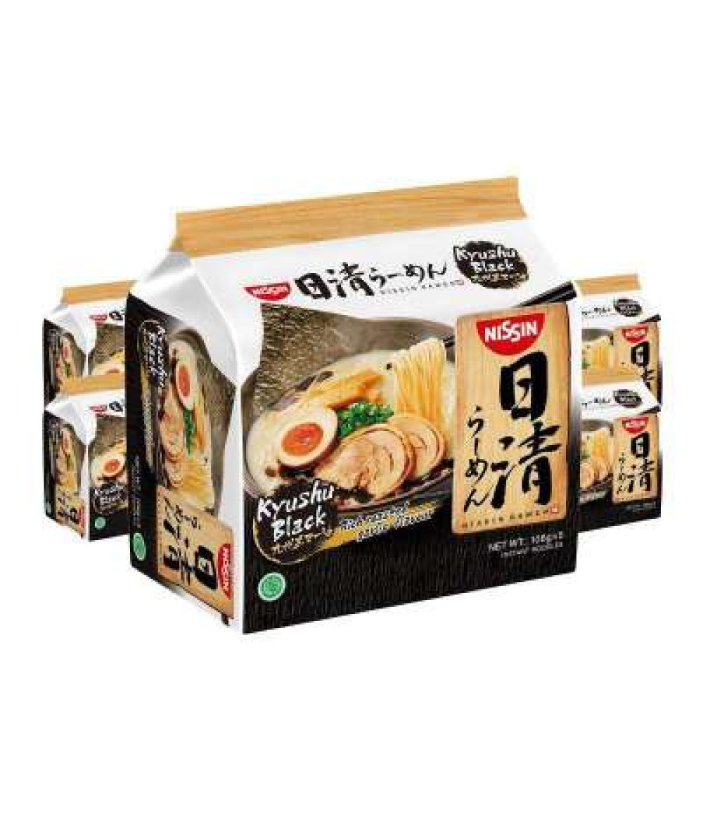 NISSIN RAMEN KYUSHU BLACK 106GX5