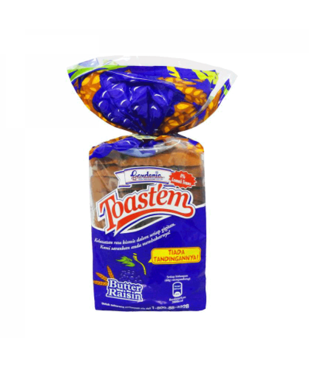 GARDENIA TOAST'EM RAISIN OATMEAL 360G