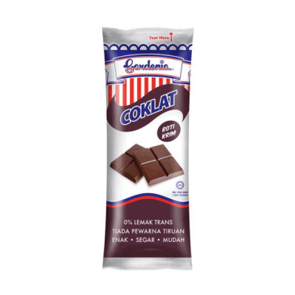 GARDENIA CHOCOLATE CREAM ROLL 50G