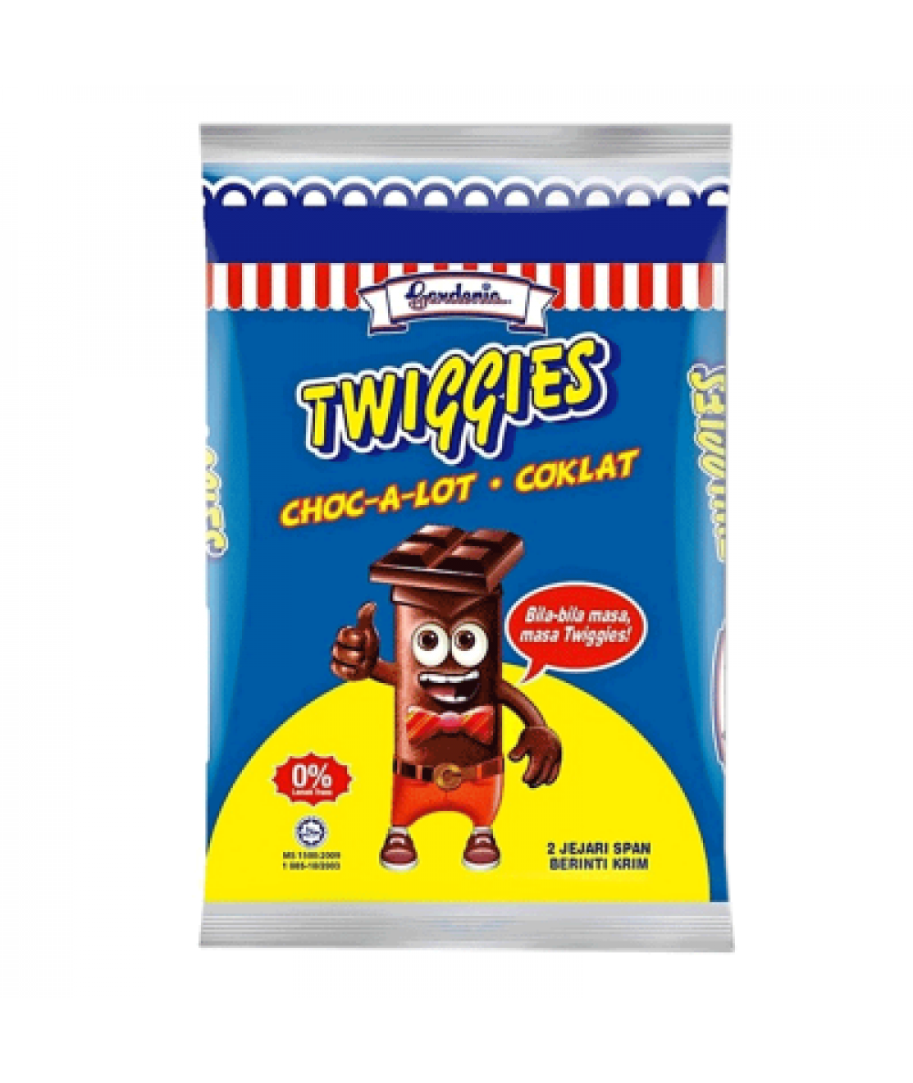 GARDENIA TWIGGIES CHOC-A-LOT 80G