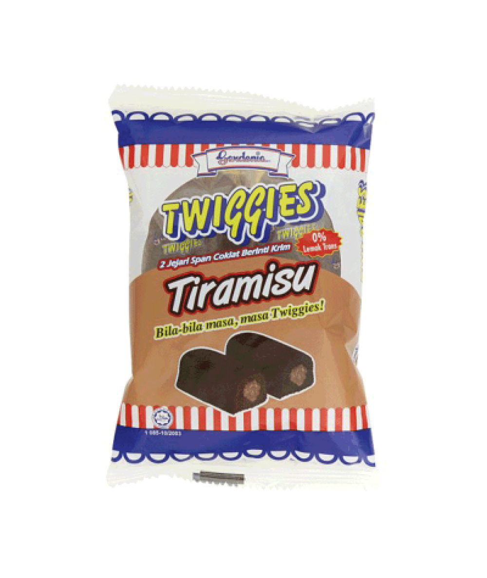 GARDENIA TWIGGIES TIRAMISU 76G