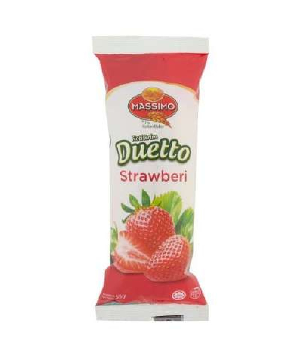 MASSIMO DUETTO STRAWBERRY 50G 