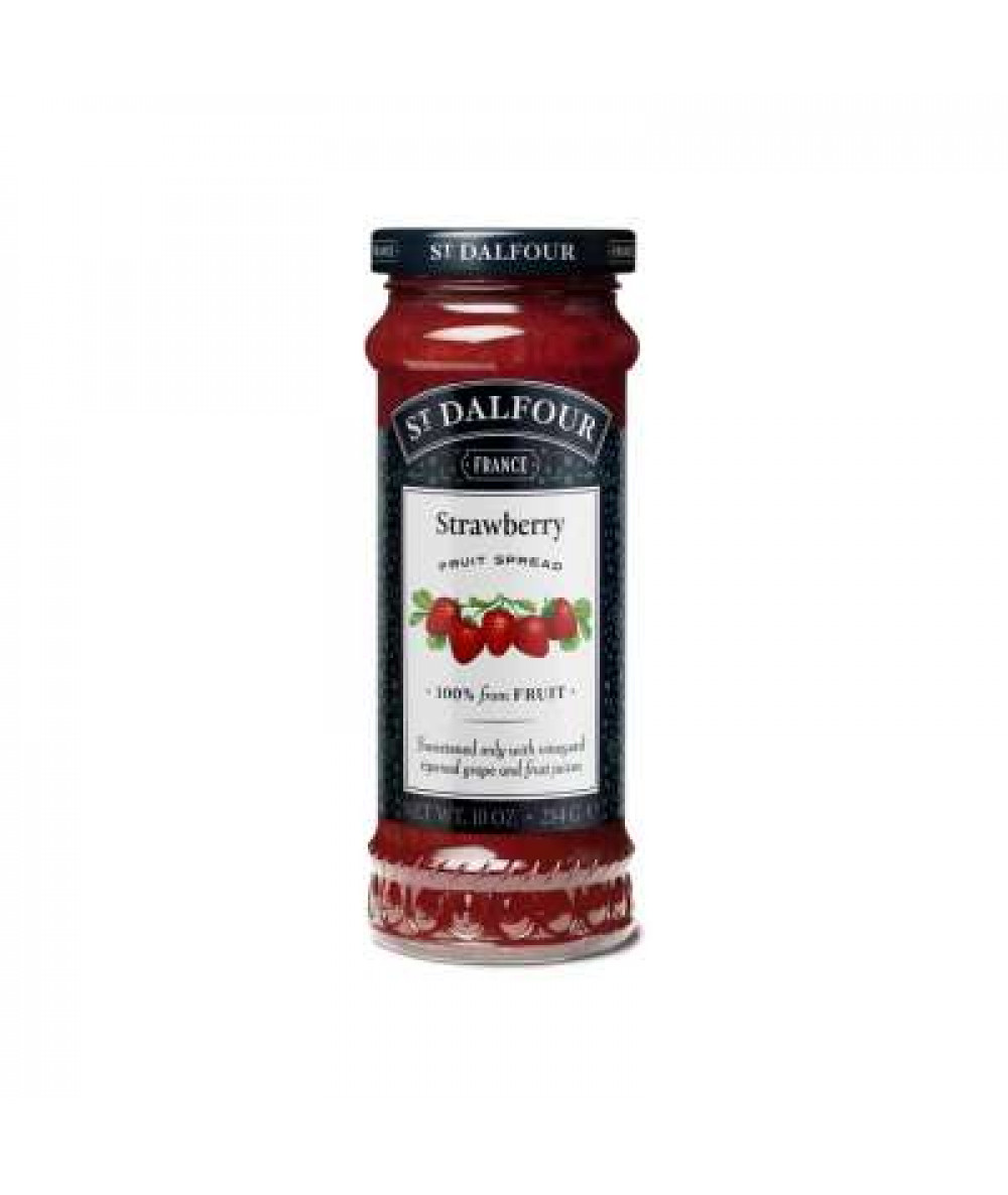 ST DALFOUR FRUIT SPREAD STRAWBERRY 284G