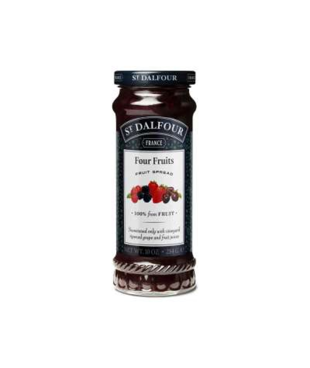 ST DALFOUR FRUIT SPREAD FOUR FRUITS 284G