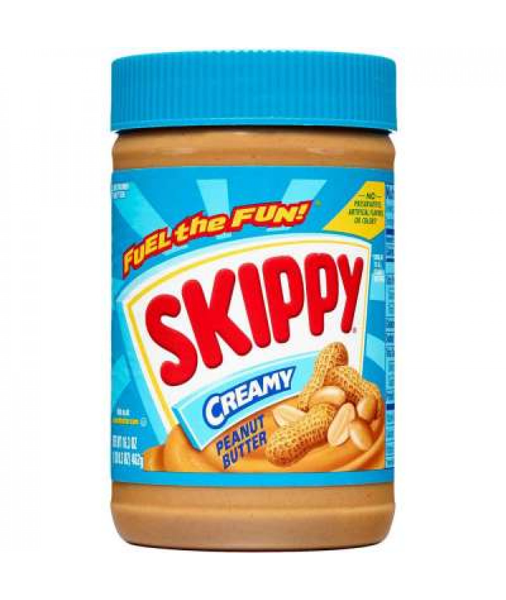 SKIPPY CREAMY PEANUT BUTTER 500G