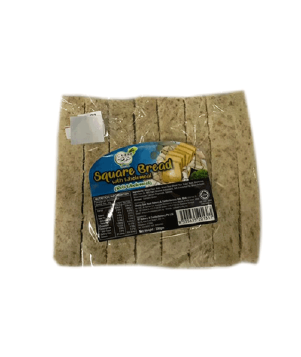 CSH WHITE BREAD-WHOLEMEAL 200G