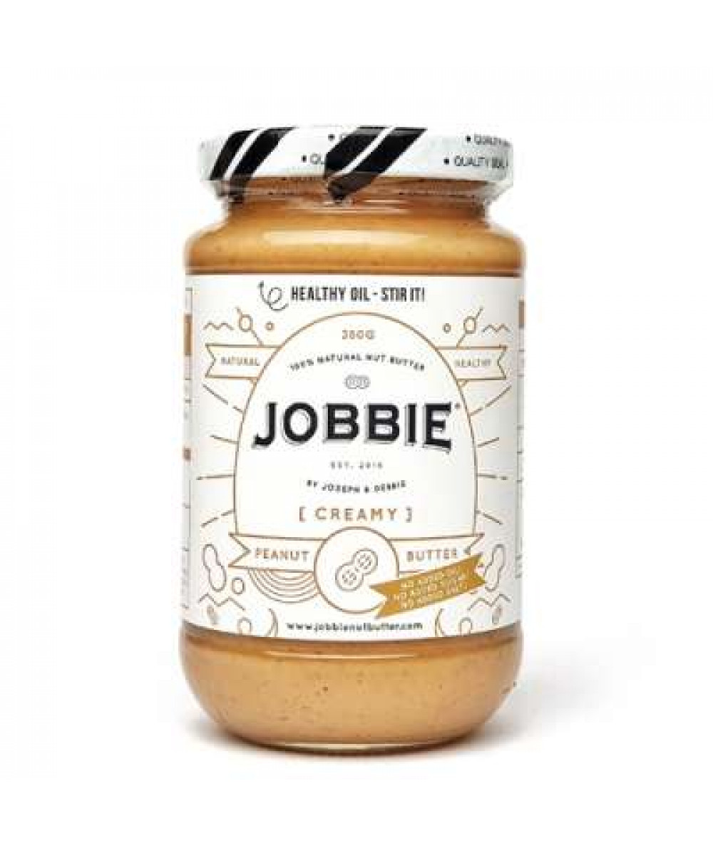 JOBBIE PURE PEANUT BUTTER CREAMY 380G