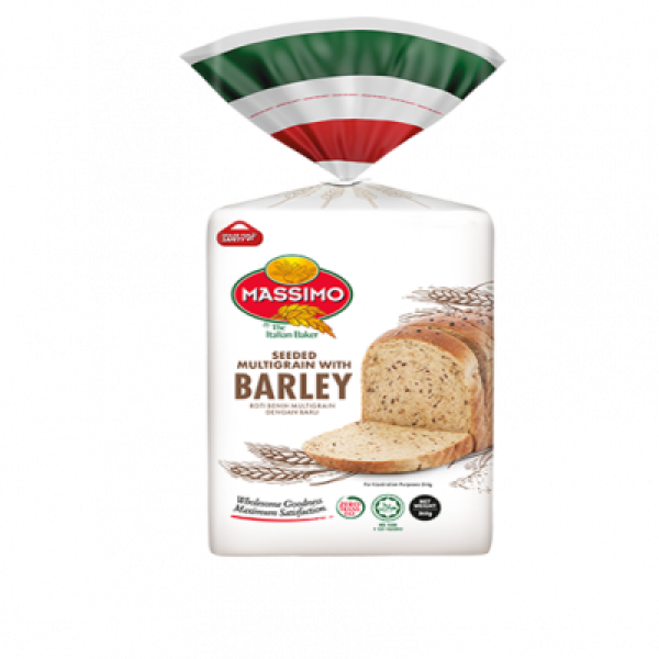 MASSIMO SEEDED MULTIGRAIN WITH BARLEY 360G