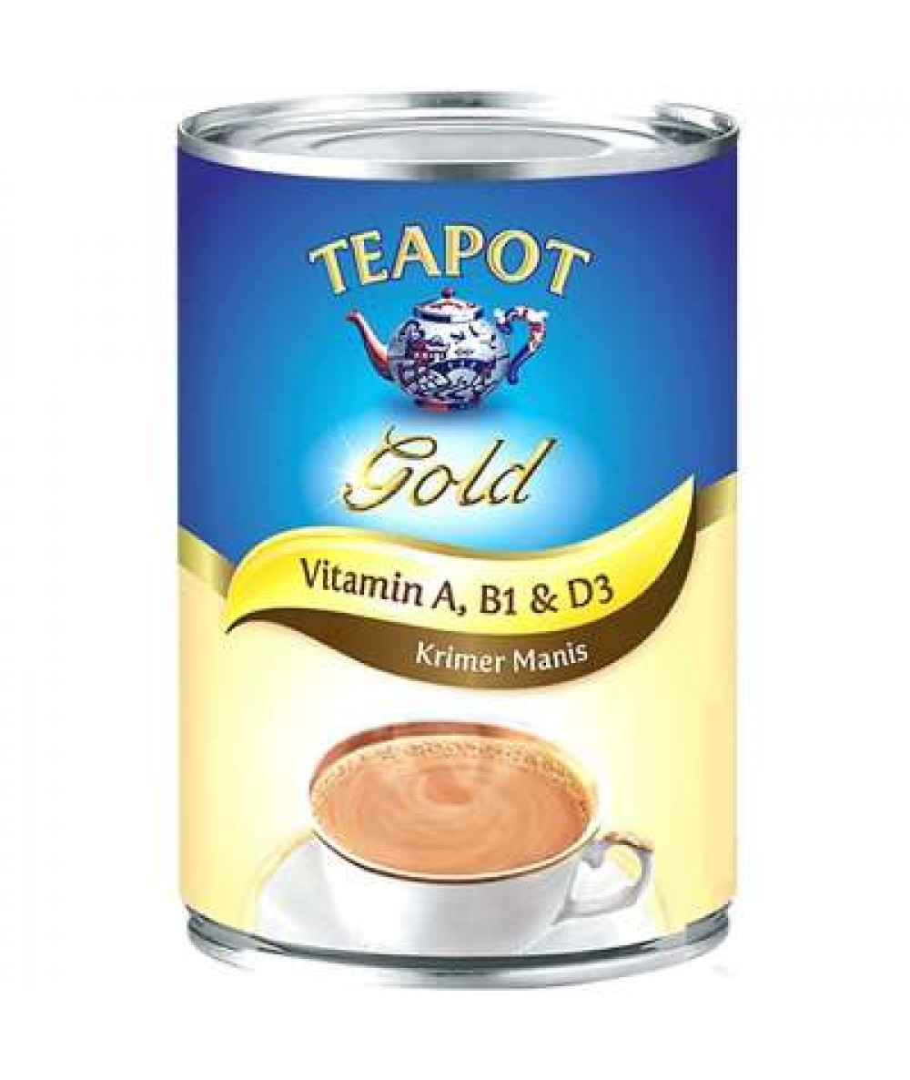 TEAPOT GOLD VITAMIN SWEETENED CREAMER 500G