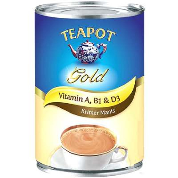 TEAPOT GOLD VITAMIN SWEETENED CREAMER 500G