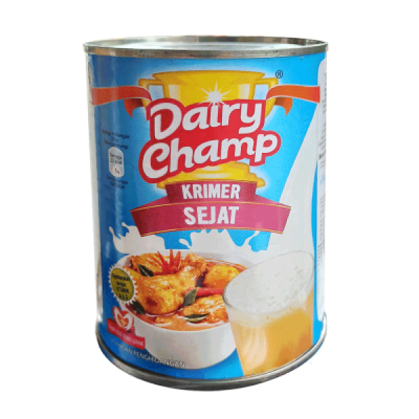 DAIRY CHAMP EVAPORATED CREAMER 390G 