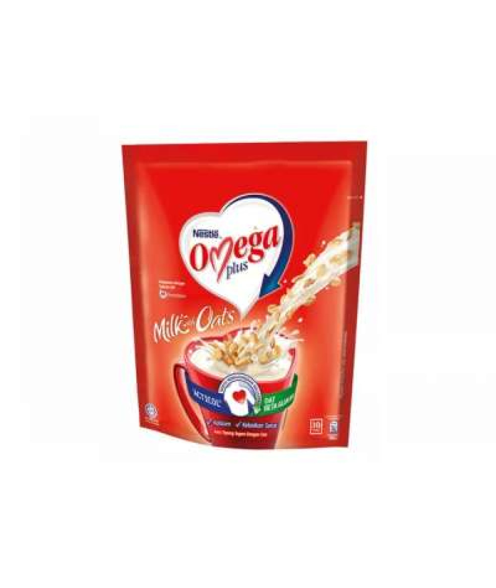 NESTLE OMEGA PLUS MILK WITH OATS 42GX10