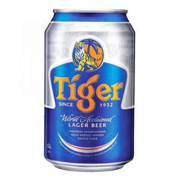 TIGER BEER CAN 320ML 