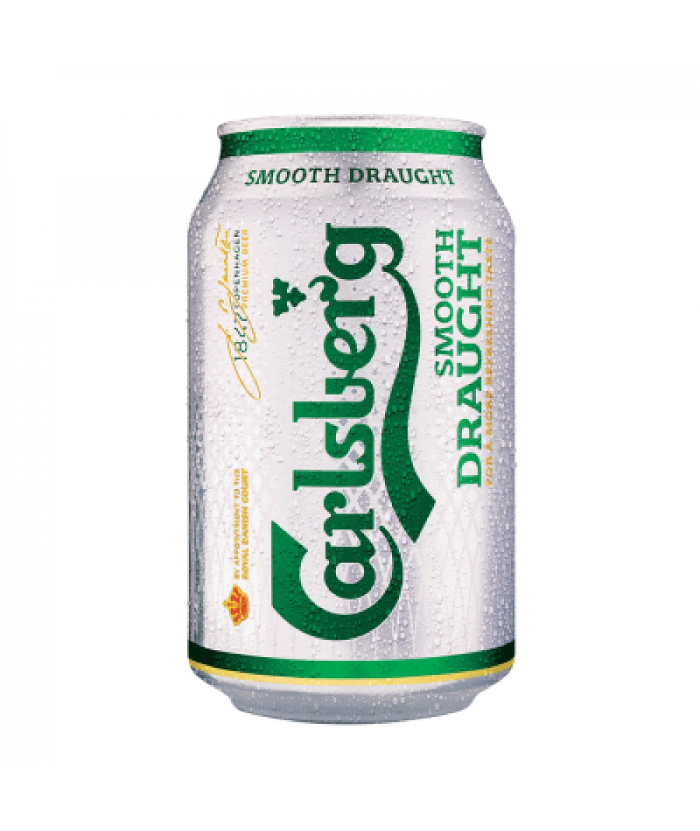 CARLSBERG SMOOTH DRAUGHT CAN 320ML 