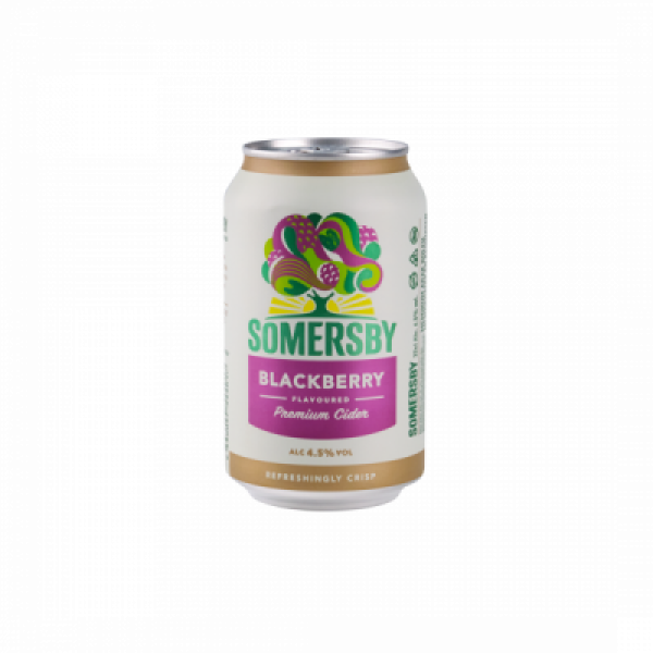 SOMERSBY BLACKBERRY CAN 320MLX4