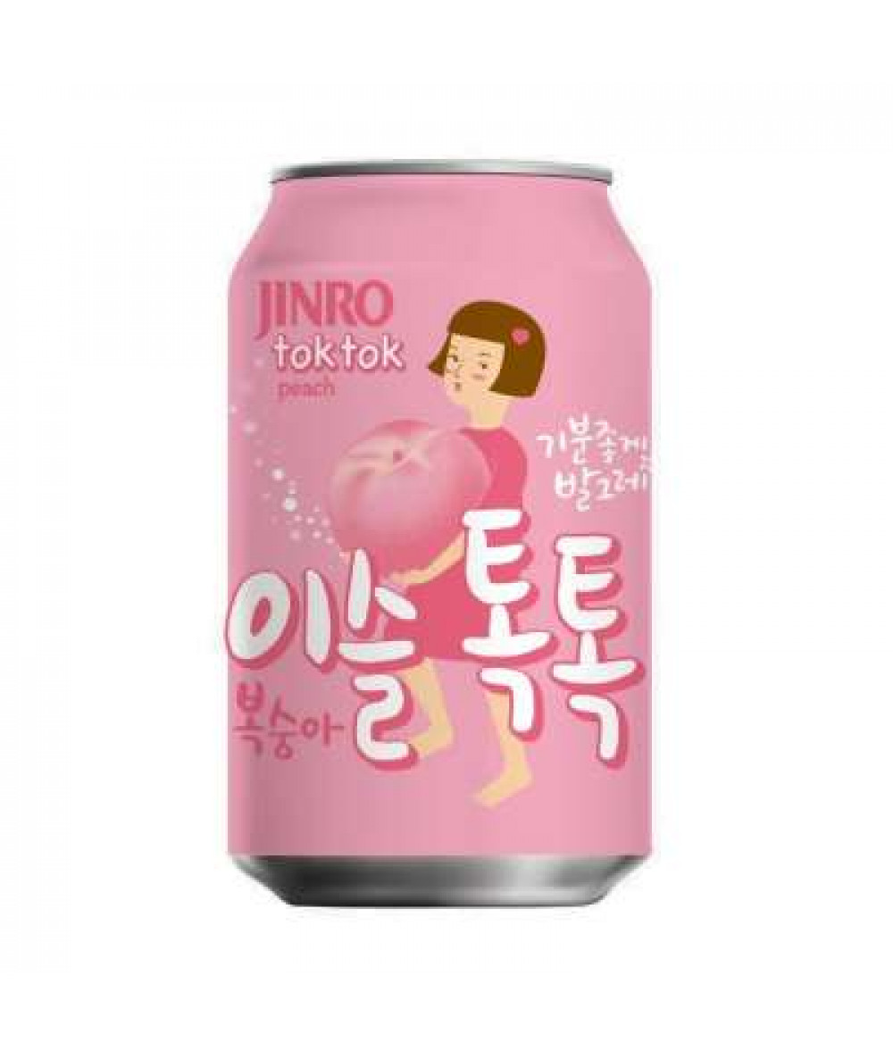 JINRO TOK TOK PEACH 350ML