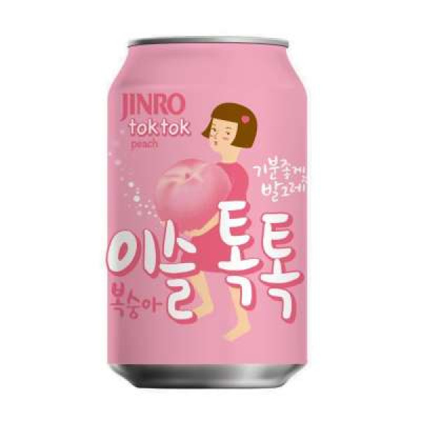 JINRO TOK TOK PEACH 350ML