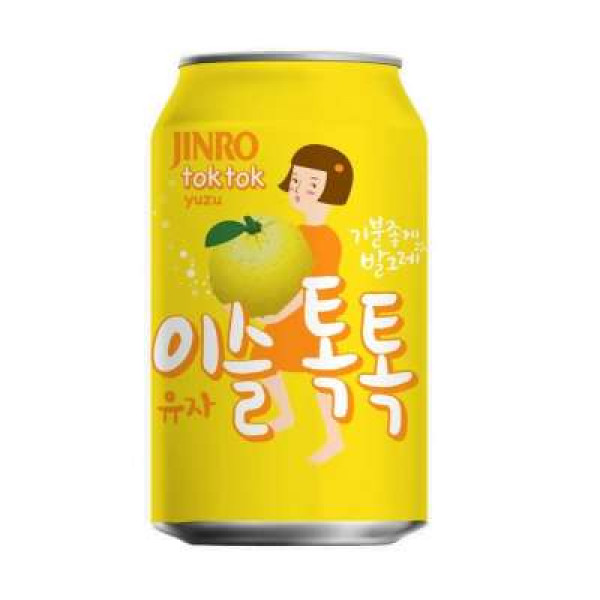 JINRO TOK TOK YUZU 350ML