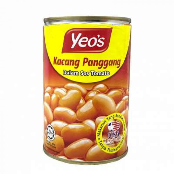 YEO'S BAKED BEANS IN TOMATO SAUCE 425G