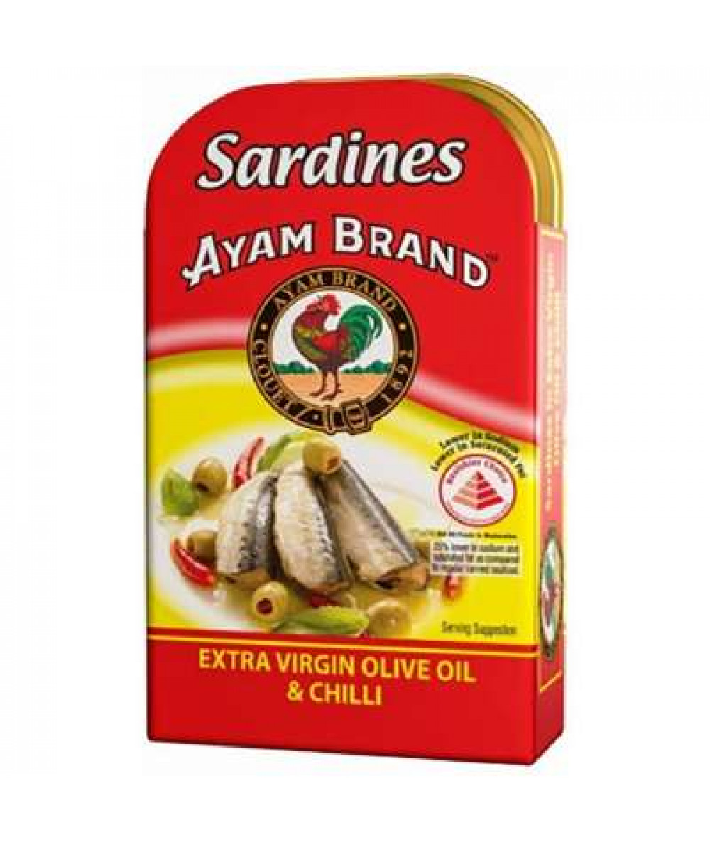 AYAMBRAND SARDIN IN OLIVE OIL&CHILI 120G