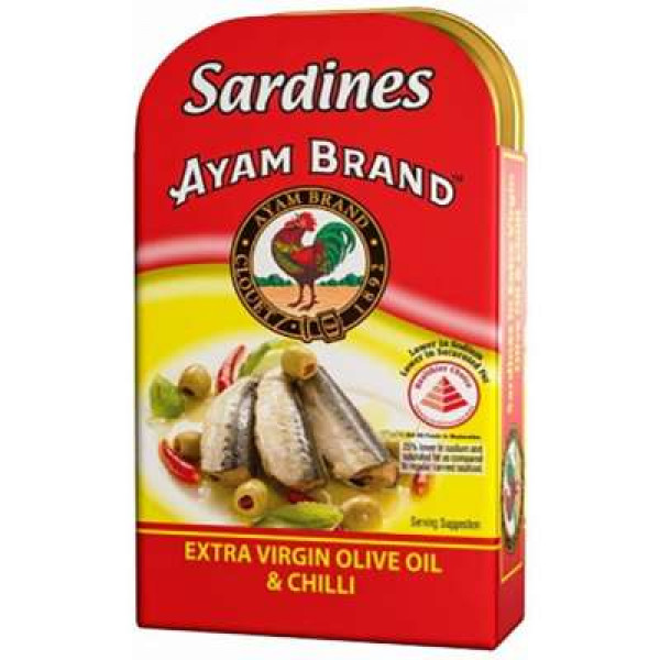 AYAMBRAND SARDIN IN OLIVE OIL&CHILI 120G