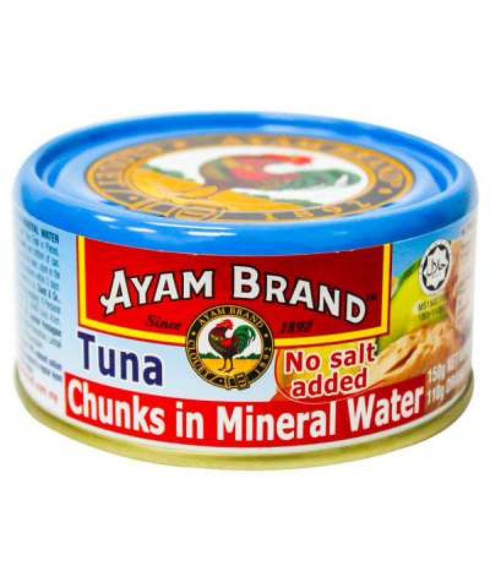 AYAMBRAND TUNA CHUNKS IN MINERAL WATER 150G