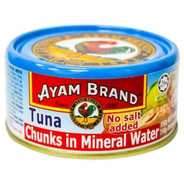 AYAMBRAND TUNA CHUNKS IN MINERAL WATER 150G