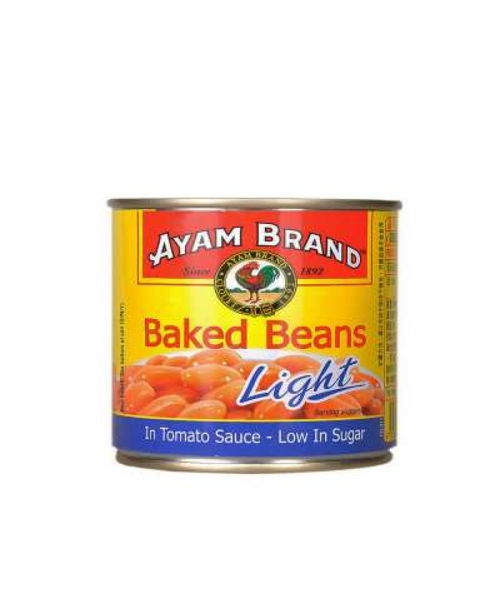 AYAMBRAND BAKED BEANS IN TOMATO SAUCE LIGHT 230G