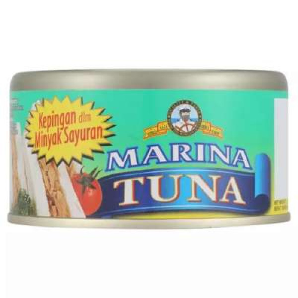 MARINA TUNA FLAKES IN VEGETABLE OIL 185G