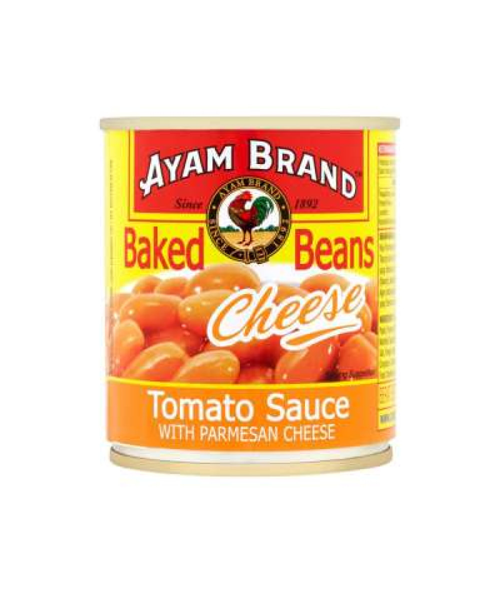 AYAM BRAND ORGANIC BAKED BEANS CHEESE 230G