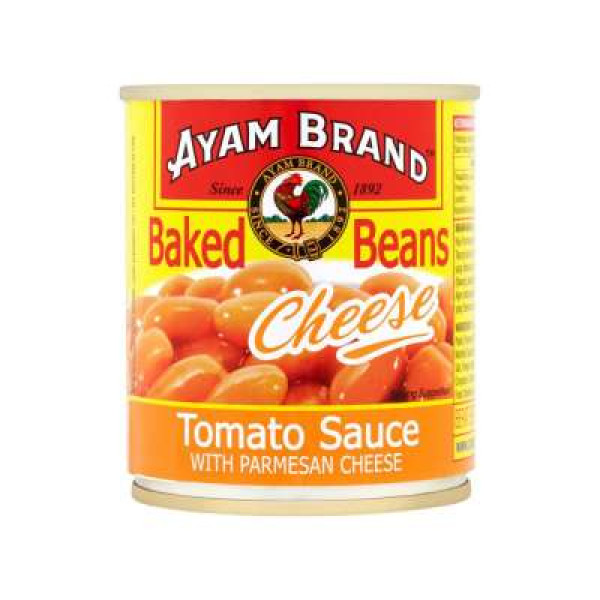 AYAM BRAND ORGANIC BAKED BEANS CHEESE 230G