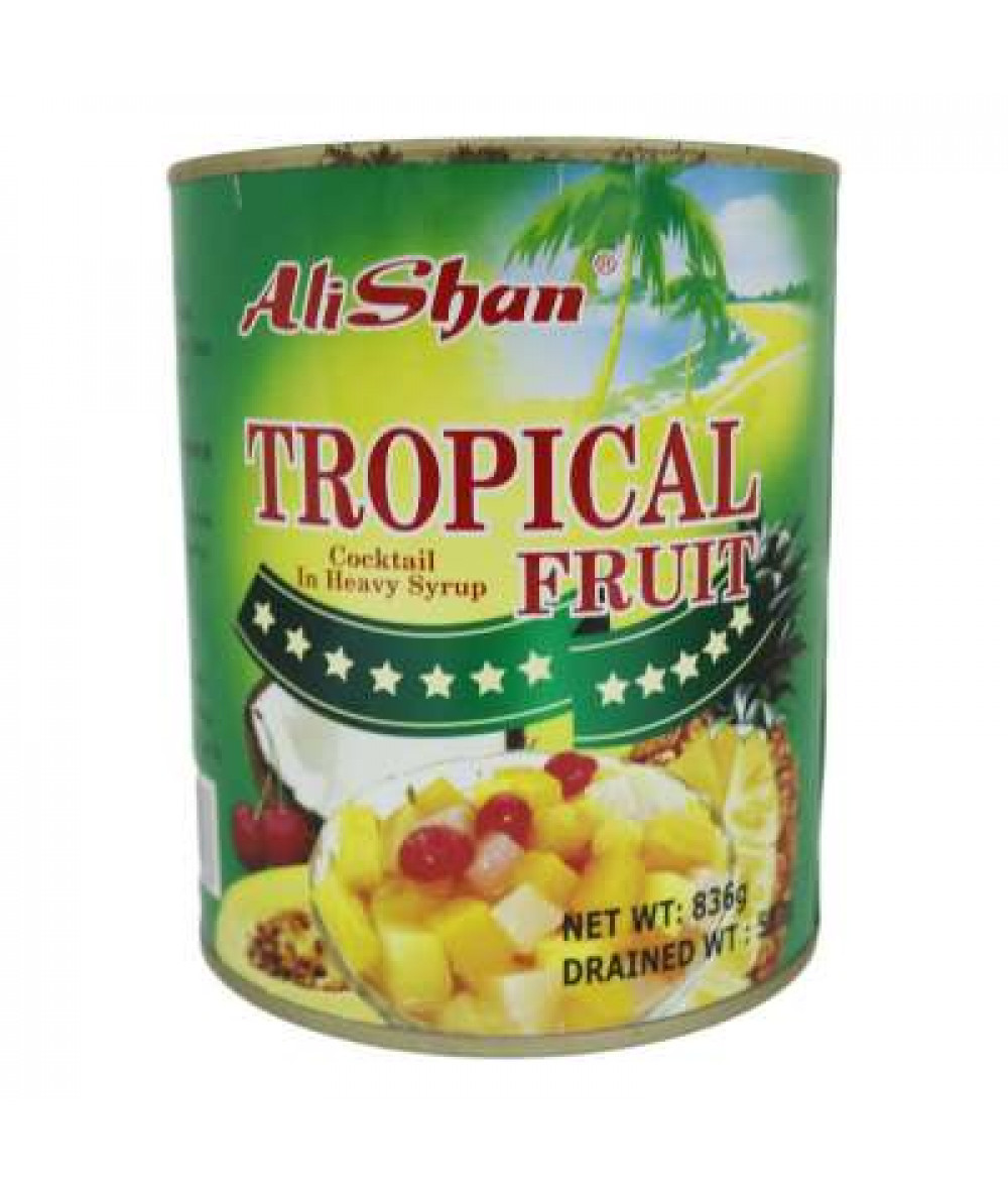 ALISHAN TROPICAL FRUIT COCKTAIL 836GM 