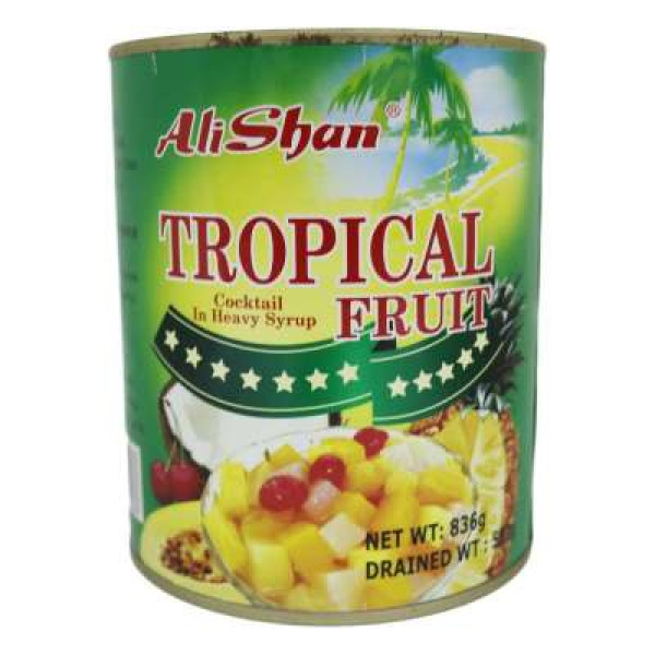 ALISHAN TROPICAL FRUIT COCKTAIL 836GM 