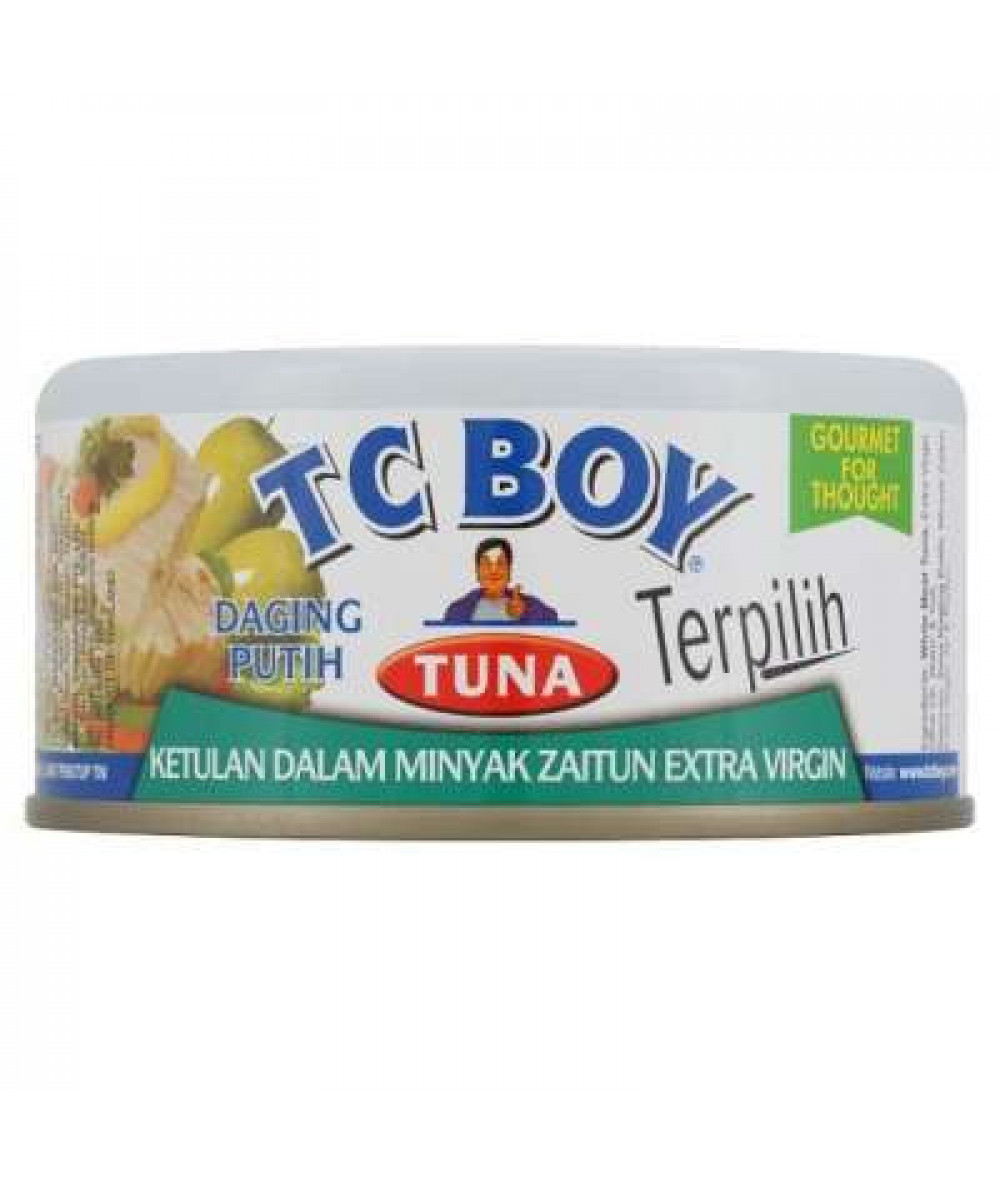 TC BOY TUNA EXTRA VIRGIN OLIVE OIL 180G