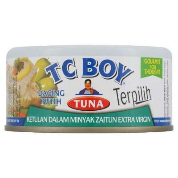 TC BOY TUNA EXTRA VIRGIN OLIVE OIL 180G