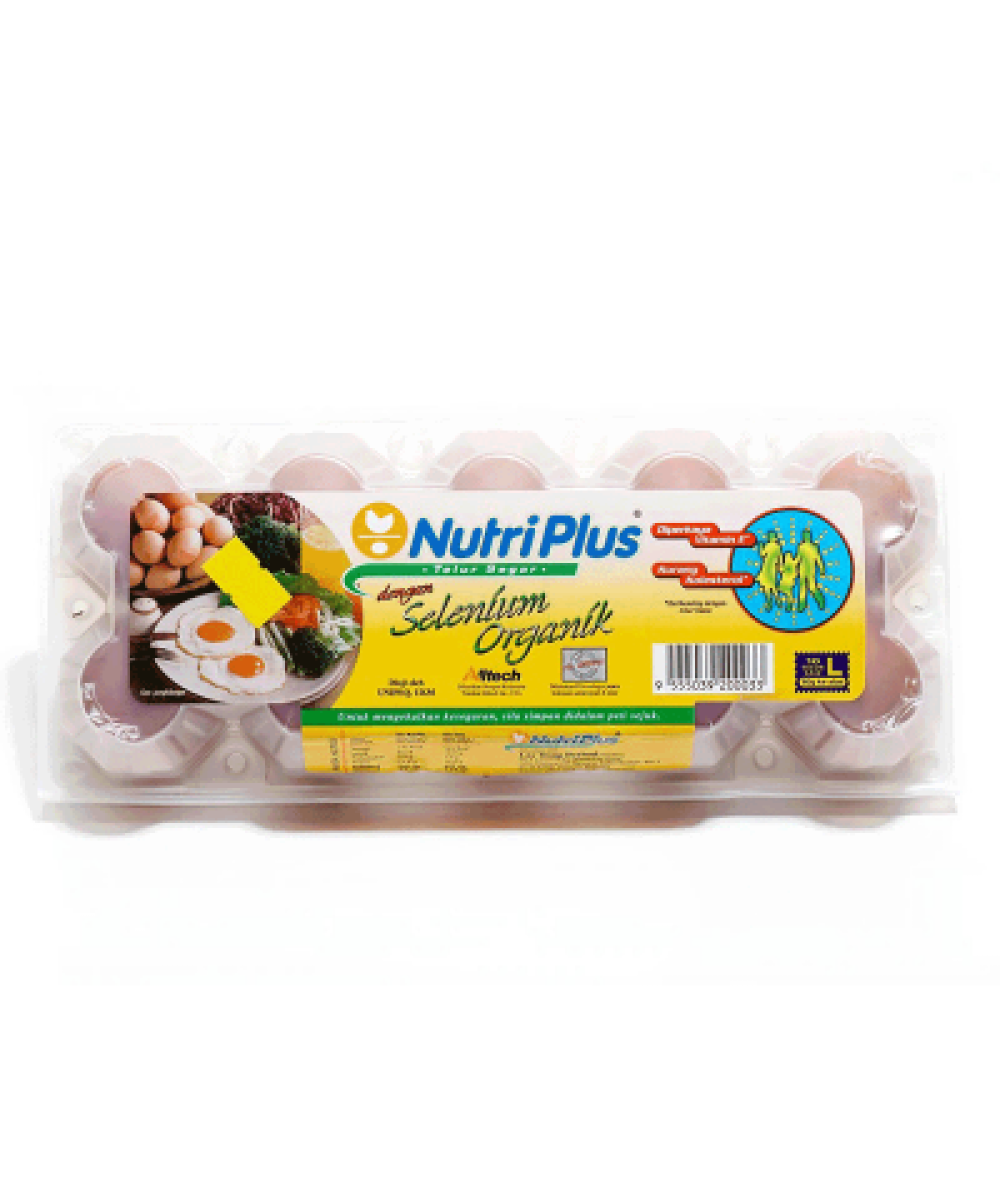 NUTRI PLUS EGGS W ORG SELENIUM 10'S