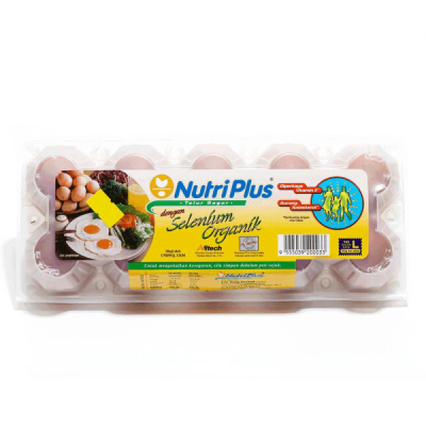 NUTRI PLUS EGGS W ORG SELENIUM 10'S