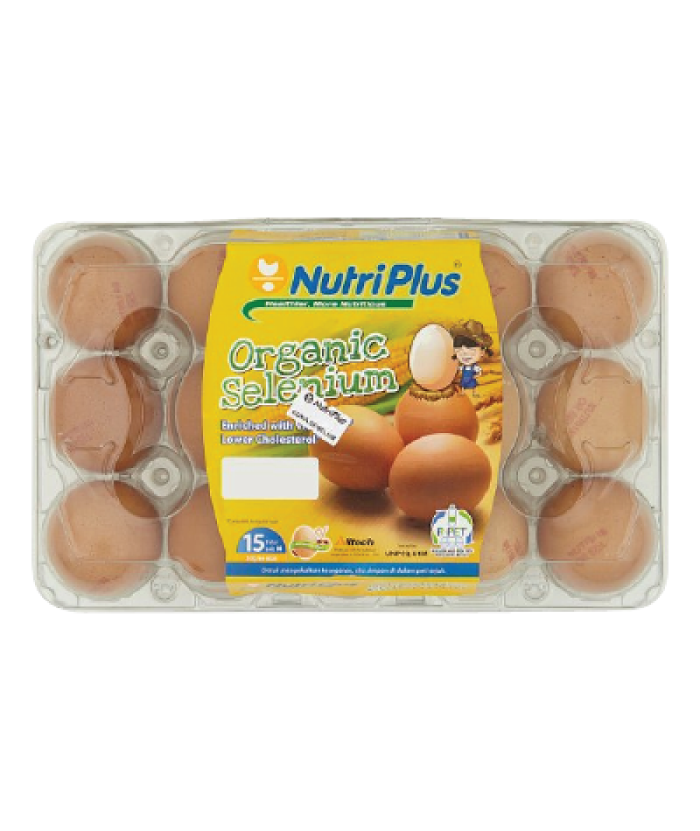 NUTRI PLUS EGGS W ORG SELENIUM 15'S