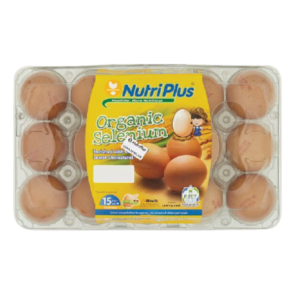 NUTRI PLUS EGGS W ORG SELENIUM 15'S